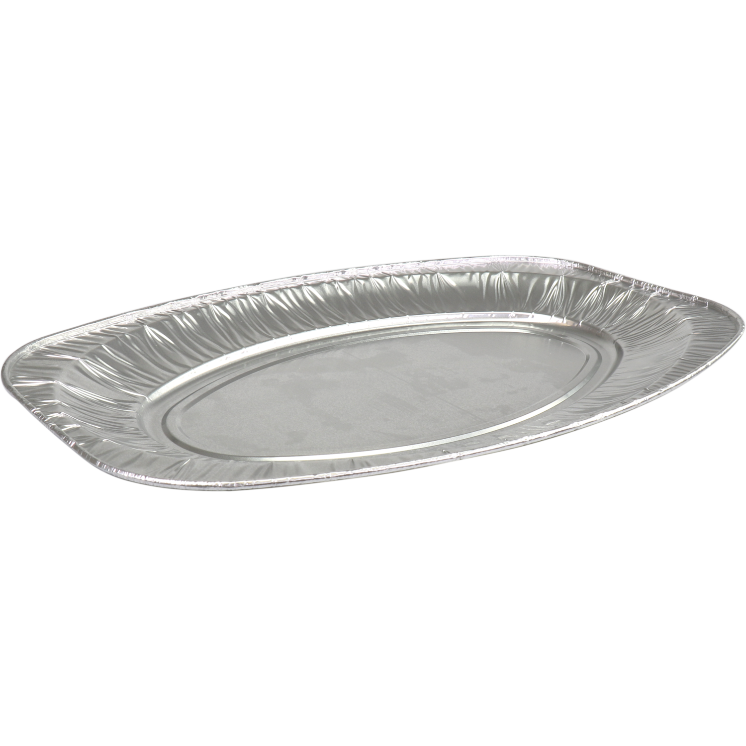 Bol ovale en aluminium 45cm 10 pièces