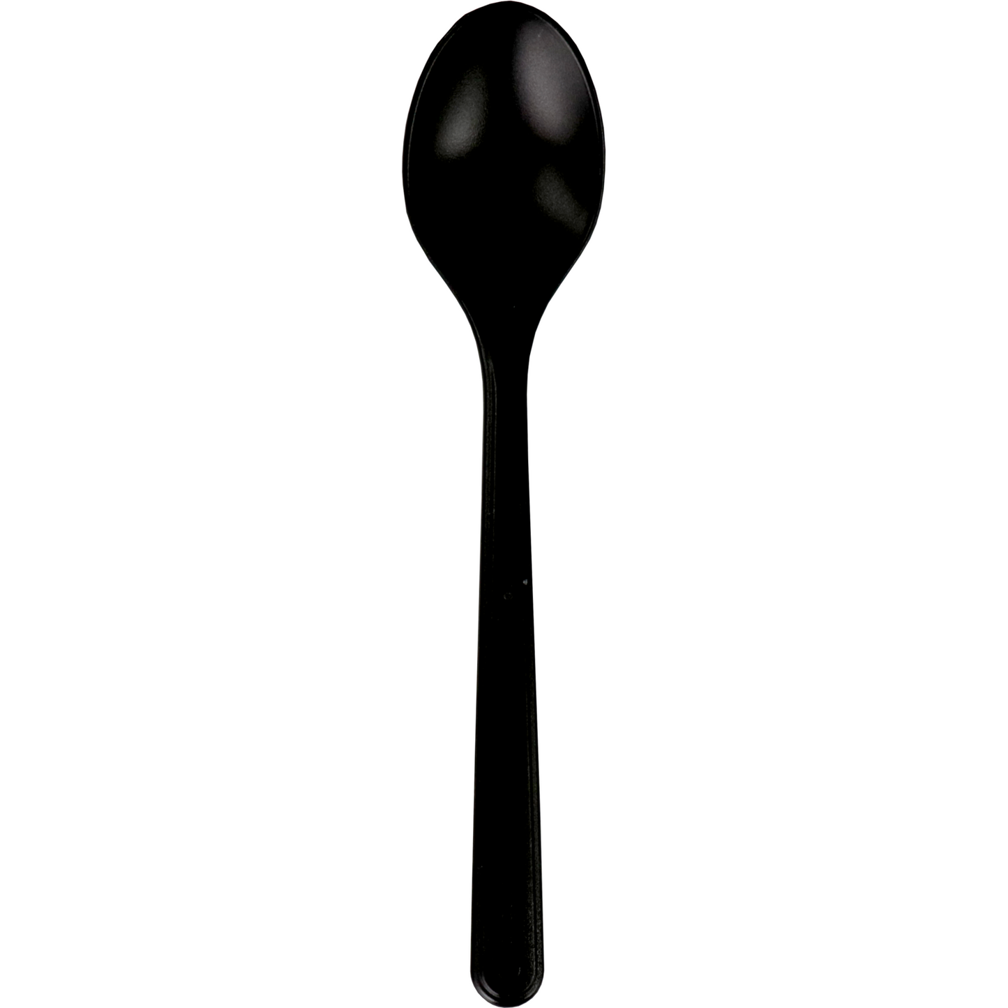 Circulware - Spoon | cuillère à café Réutilisable | PP | 130 mm | Noir | Sac de 50 pièces