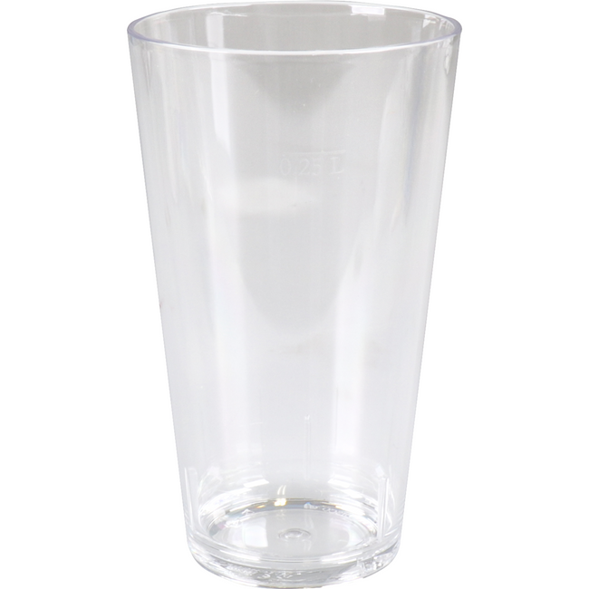 Depa - verre AmsterDammertje | Réutilisable | Incassable | PETG | 310 ml | Transparent 200 pièces