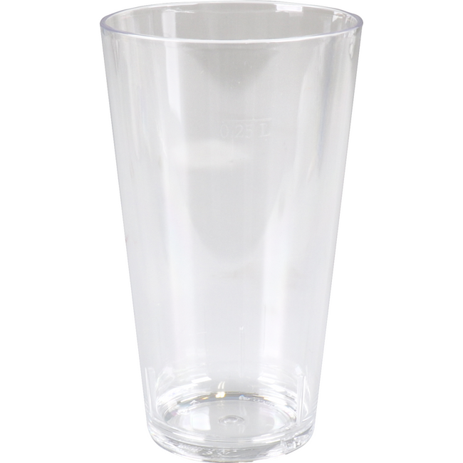 Dépa - Verre | amsterdammertje | réutilisable | incassable | PETG | 310 ml | transparent | 200 pièces