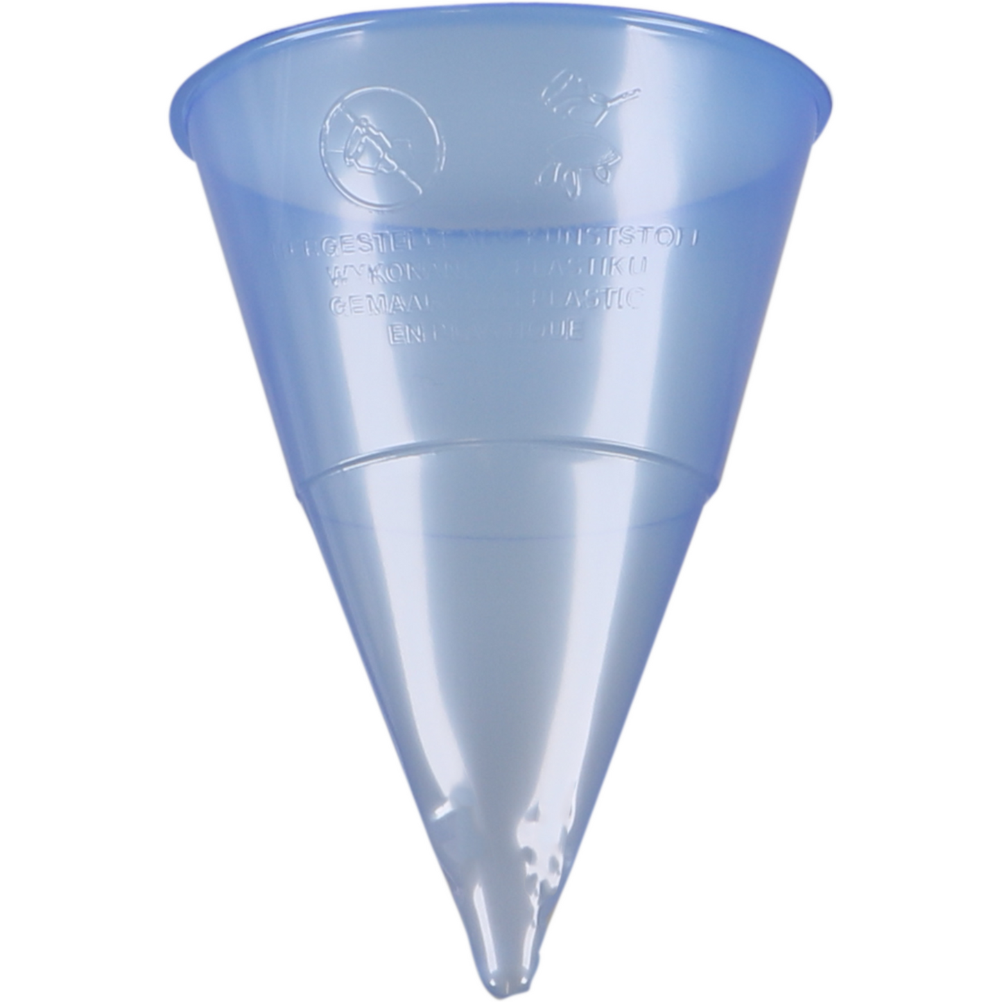 Klika - Watercone | 115ml | Ø70.3mm | 105mm | pP | iJsblauw | 5000 stuks