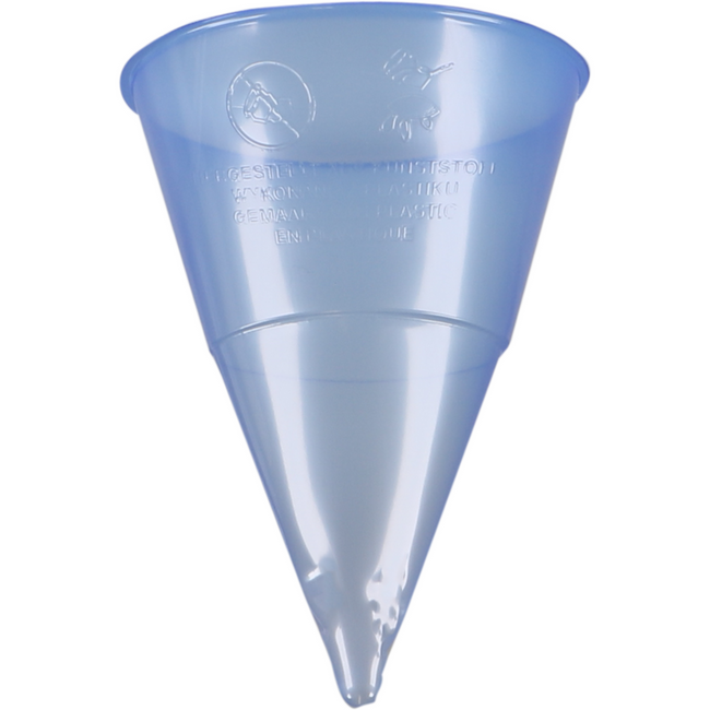 Klika -  Watercone | 115ml | Ø70.3mm | 105mm | pP | ijsblauw | 5000 stuks