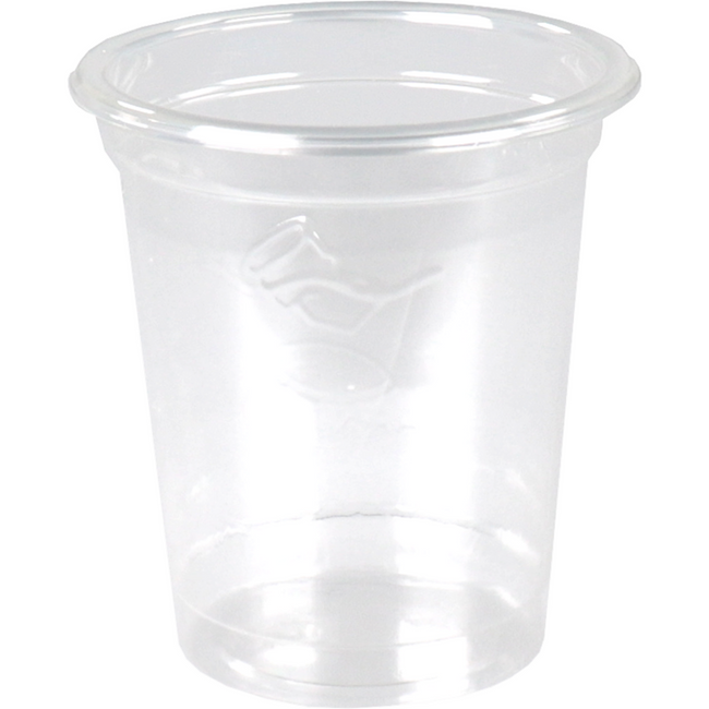 Klika - Glas | Schnapsglas | recyceltes PET | 0,02l | hell | 1200 Stück