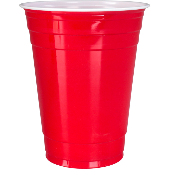 Klika - Partycup | PS | 400ml | 16oz | rood | 50 stuks