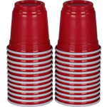 Depa - | Partycup | PP | reusable | 60ml | 2oz | rood | 24 stuks