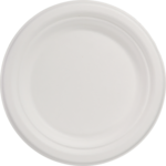 Depa - Board | Round | 1 Profession Bagasse (pulpe de canne à sucre) Ø18cm | Blanc | 12 pièces