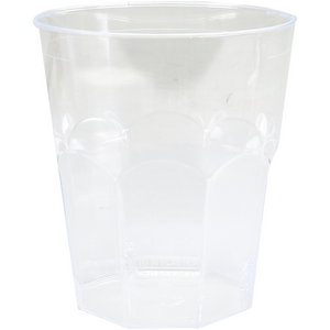 Goldplast - Verre | verre de brasserie | réutilisable | PS | 250 ml | transparent | pochette avec 20 pièces