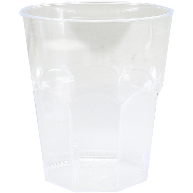 Goldplast - Glas | brasserieglas | reusable | pS | 250ml | transparant | sleeve met 20 stuks