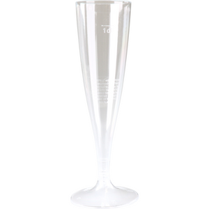 Goldplast -  Glas | champagneglas | met losse voet | pS | 100ml | 168mm | transparant | 72 stuks