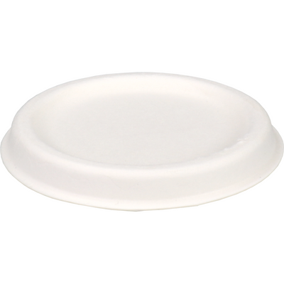 Depa -  Deksel | Bagasse (suikerrietpulp) | rond | wit | 2000 stuks