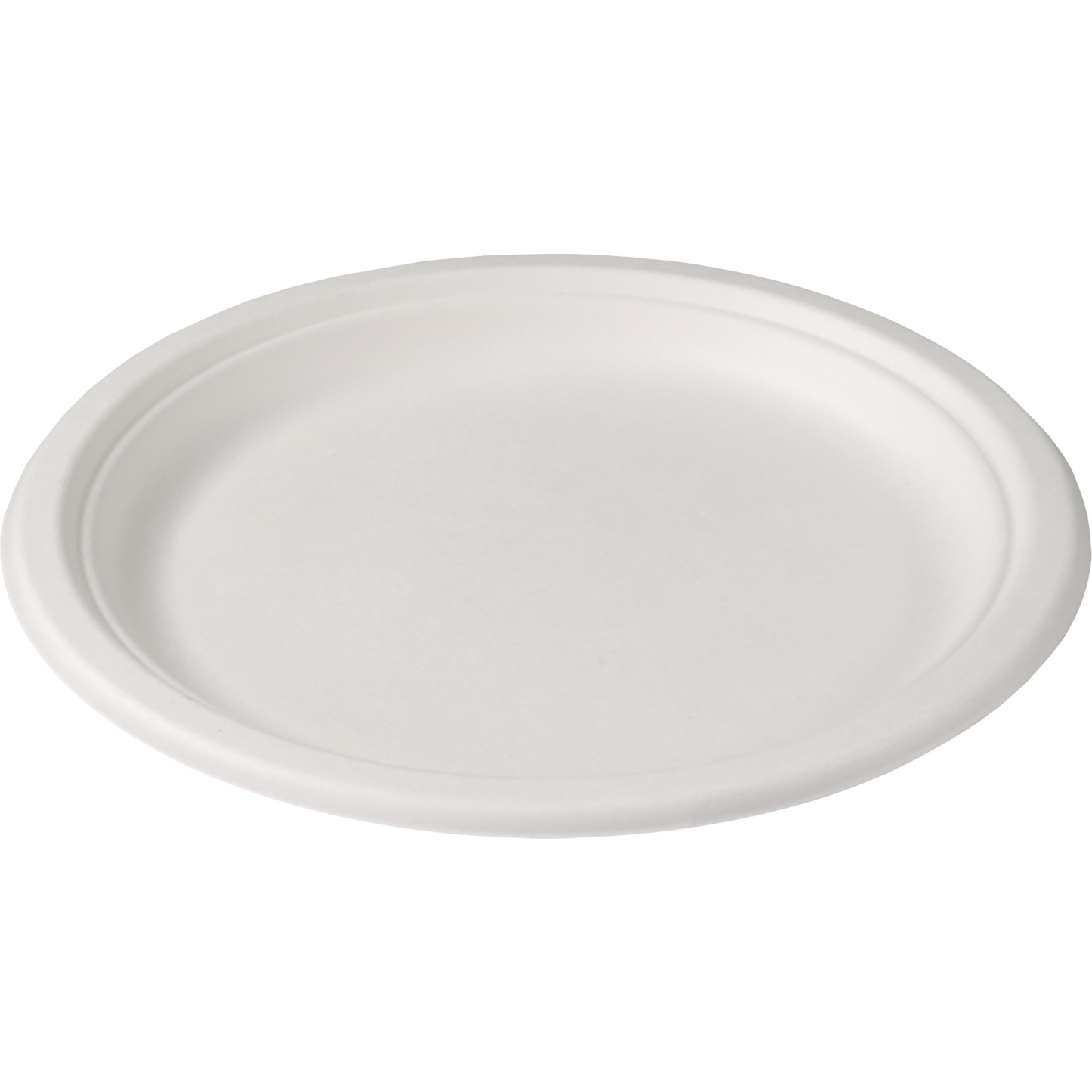 Depa - Board | Round | 1 Profession Bagasse (pulpe de canne à sucre) Ø23 cm | Blanc | 50 pièces