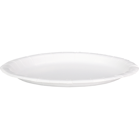 Biodore - Assiette carton 22cm blanc 100 pièces bio | 5 pièces