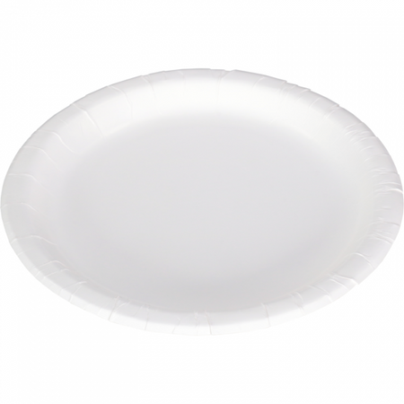 Biodore - Assiette carton 22cm blanche 100 pièces bio