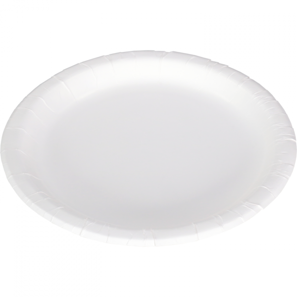 Biodore - Assiette carton 22cm blanche 100 pièces bio