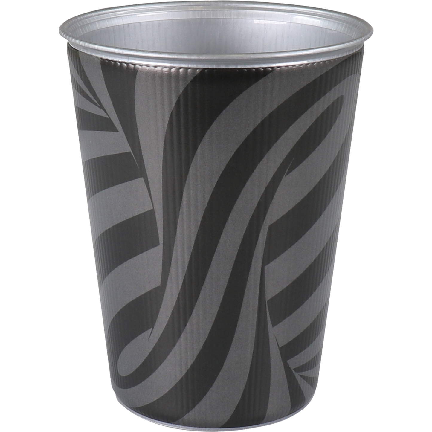 DEPA - | Tasse de déchets zéro | Swirl | PP | Réutilisable | 430 ml | Anthracite | 20 pièces