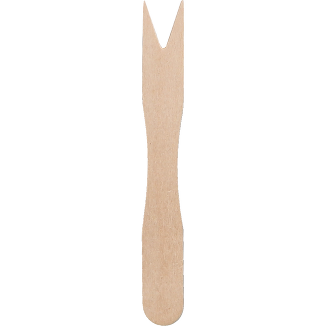 Depa -  Vork | fritesvork | hout | 80mm | naturel | 12000 stuks