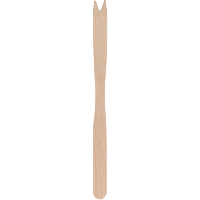 Depa - Fork | Frites Fork | Bois | 140 mm | Natural | 1000 pièces