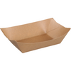 Klika -  Schaal | kraftpapier + PE | rechthoekig | 135x85x50mm | bruin | 500 stuks
