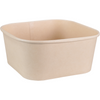 Klika -  Bak | Bamboepapier + PE | 1250ml | saladebak | naturel | 150 stuks