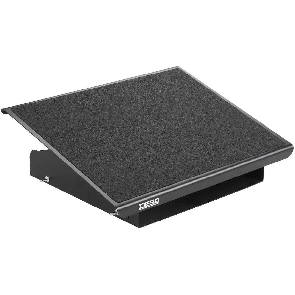 Desq -  voetensteun, metaal, 3 hoogte standen, heavy duty, zwart