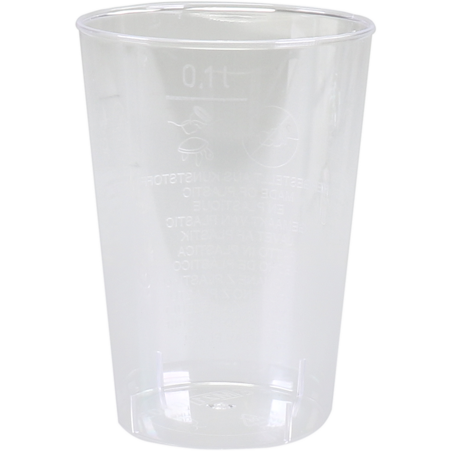 Klika - Glas | frisdrankglas | pS | 100ml | transparant | 100 stuks