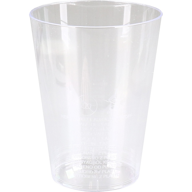 Depa - verre Limonadelas | boîte d'étagère PS | 200 ml | Transparent 120 pièces