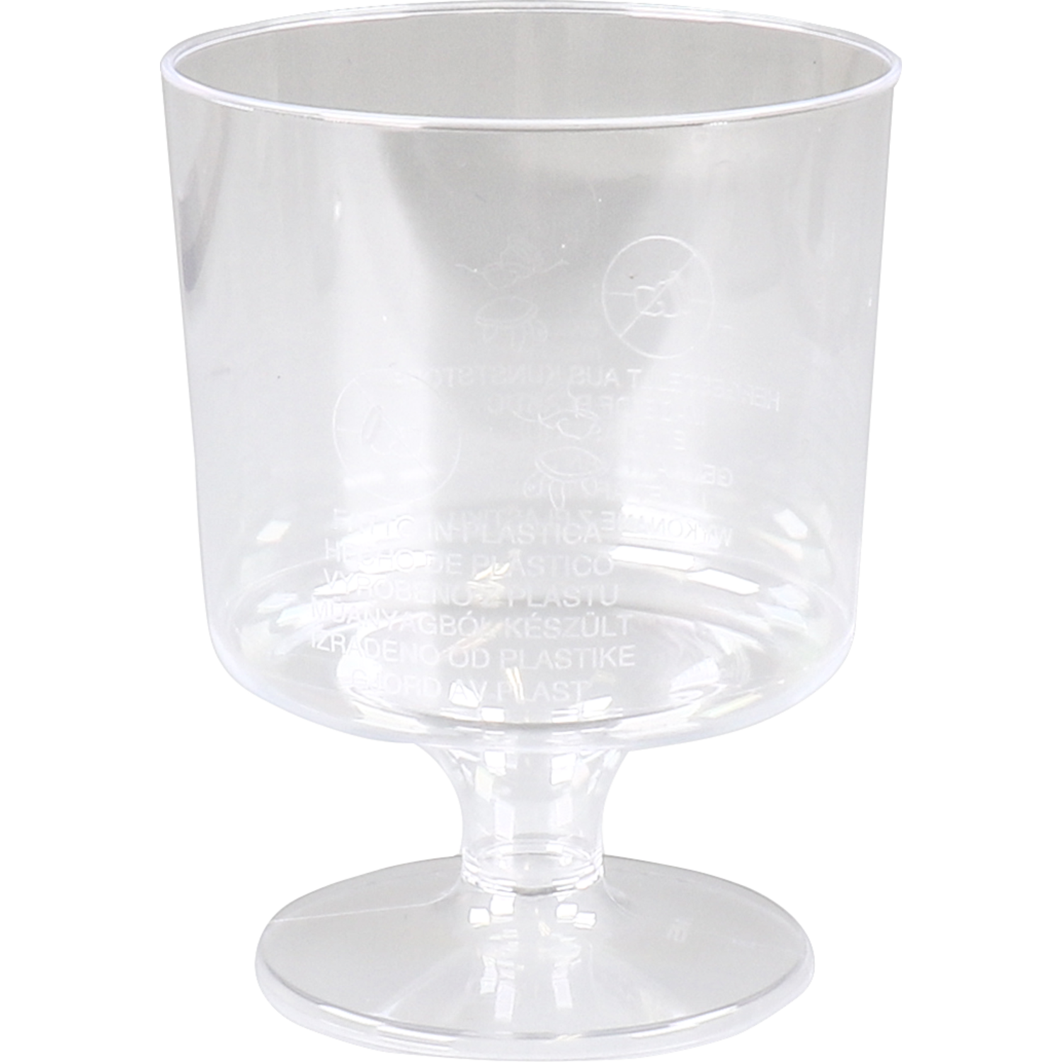 Klika -  Glas | wijnglas | met voet | pS | 170ml | 86mm | glashelder | 540 stuks