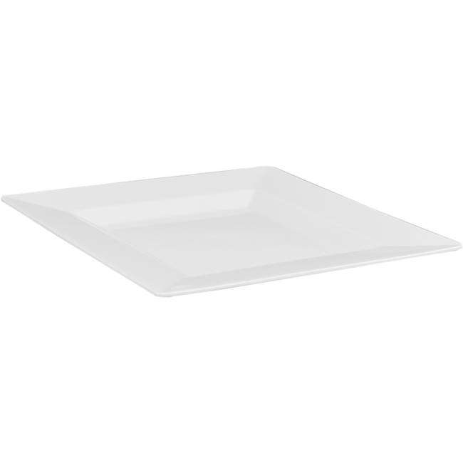 Depa - planche en plastique, réutilisable 16,5x16,5 cm blanc 20 pièces