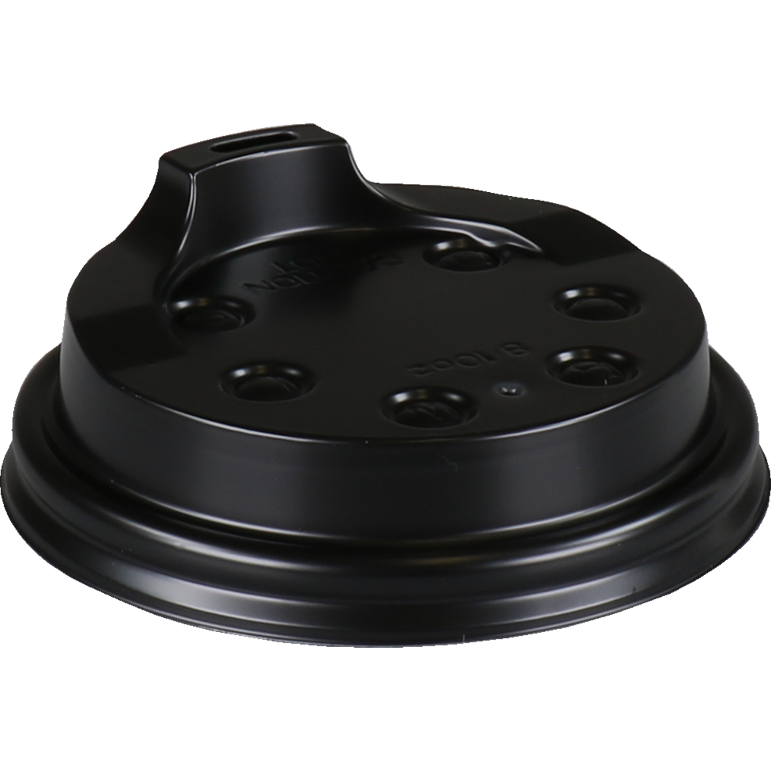 Klika - Deckel | PS | rund | Ø80mm | schwarz | 1000 Stück
