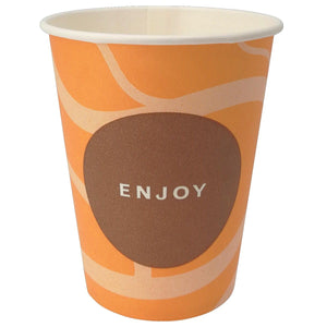 Q-CONNECT -  Drinkbeker Enjoy, uit karton, 150 ml, diameter 70,3 mm, pak van 100 stuks