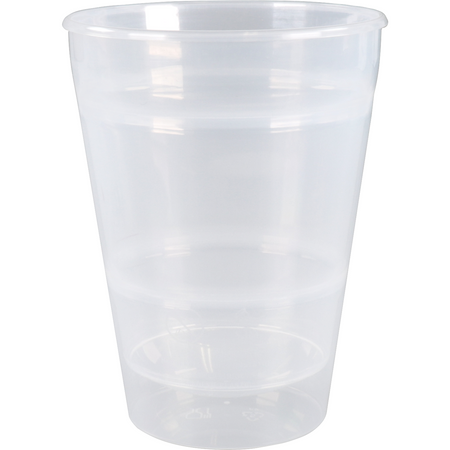 Dépa - | Gobelet | PP | boîte à étagères | à double paroi | 350 ml | 12 onces | transparent | 60 pièces