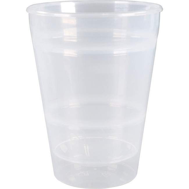 Depa -  | Drinkbeker | PP | schapdoos | dubbelwandig | 350ml | 12oz | Ø90mm | transparant | 60 stuks