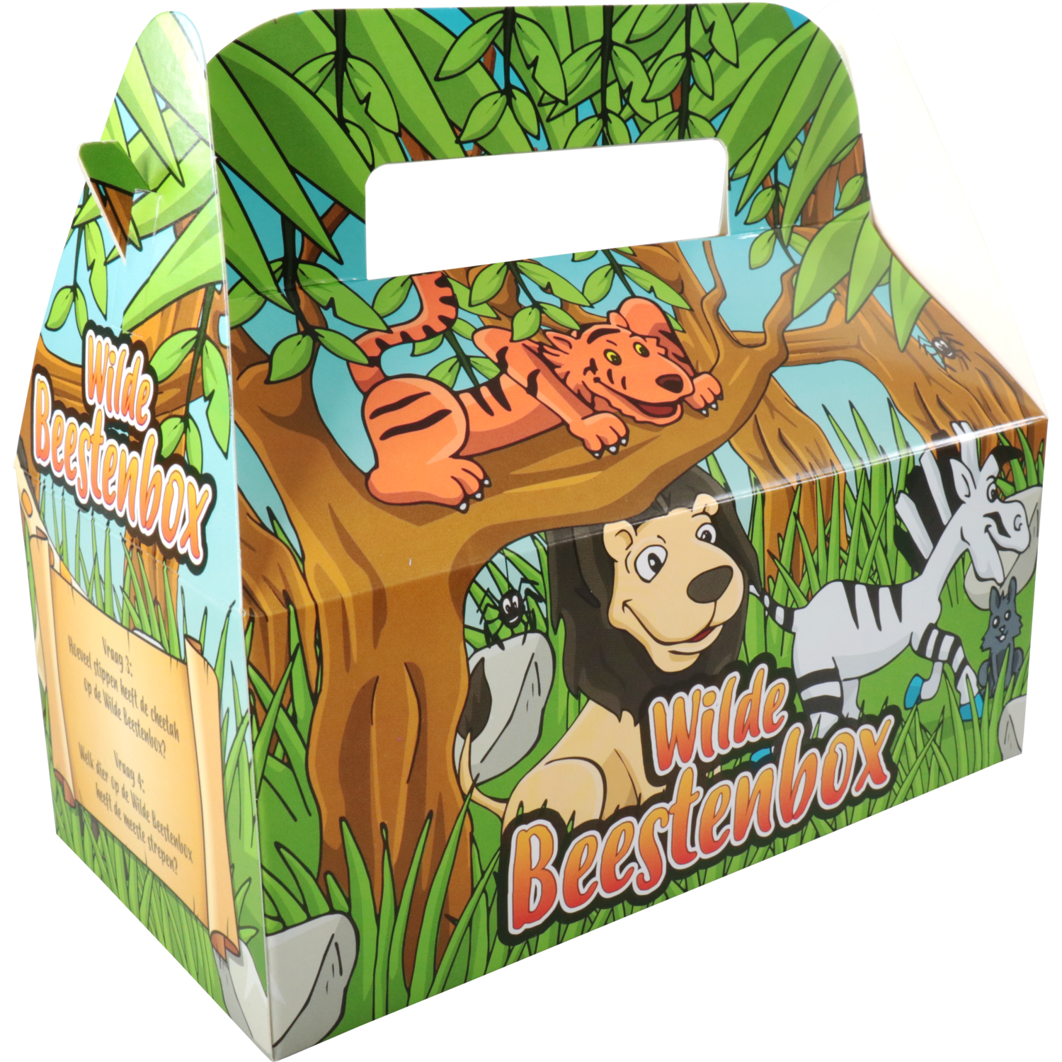 Klika -  Kidsbox | Wilde beesten | 225x120x95mm | karton | 50 stuks