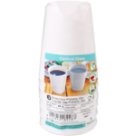 GoldPlast - | Tasse à boire Minéral | PP | Réutilisable | Incassable | 330 ml | Blanc | 6 morceaux