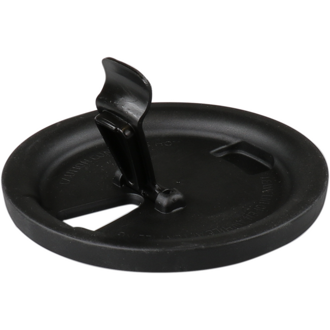 Klika -  Deksel | TPE | rond | reusable | met afsluitbaar drinkgat | zwart | 100 stuks