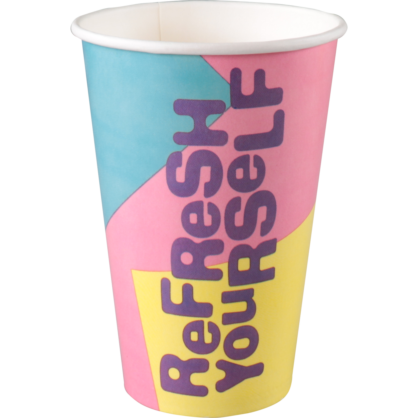 Depa - | Milkshakebeker | Refresh | Karton + PE | 400ml | 16oz | 128mm | sleeve met 50 stuks