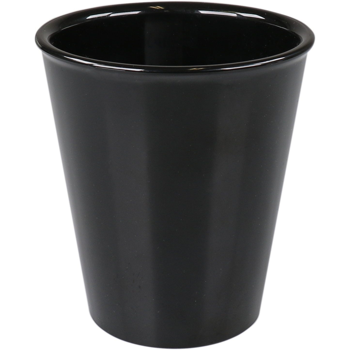 Ornamin - | Tasse | San | Wiederverwendbar | Unzerbrechlich | 300 ml | Schwarz | 10 Stück