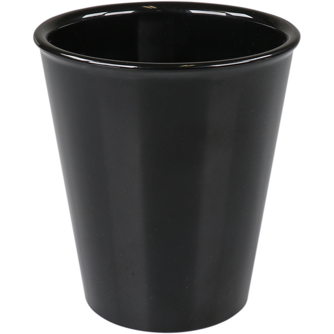 Ornamin -  | Beker | SAN | reusable | onbreekbaar | 300ml | zwart | 10 stuks
