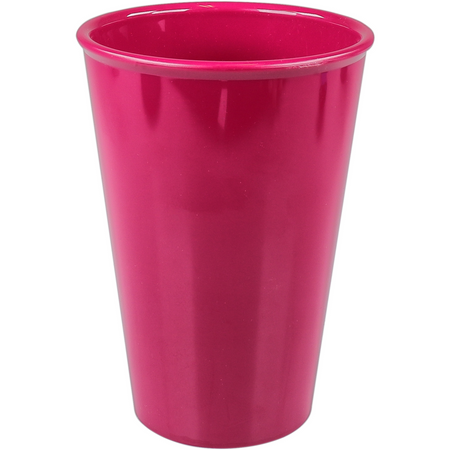 Ornamin -  | Beker | SAN | reusable | onbreekbaar | 400ml | braamrood | 10 stuks