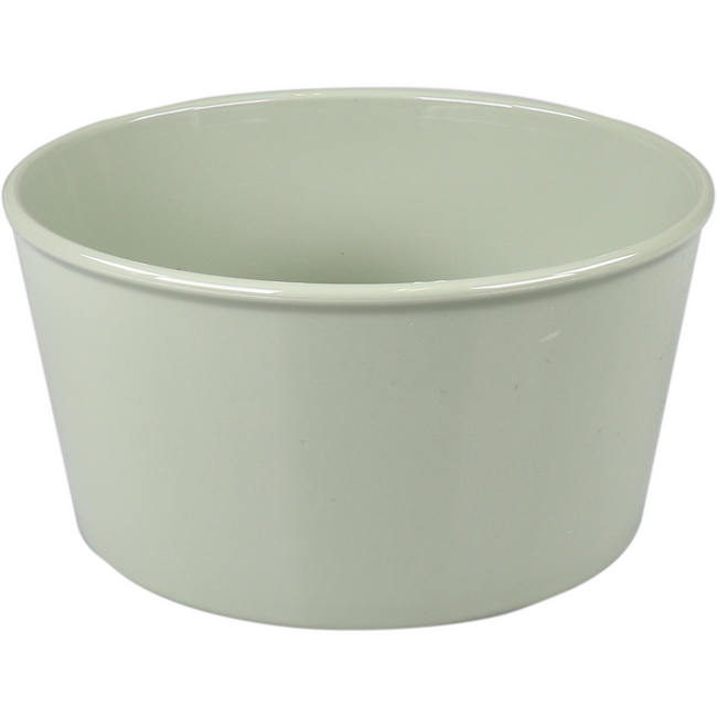 Ornamin -  Schaal | reusable | onbreekbaar | sAN | rond | 600ml | 70mm | ∅140mm | oudgroen | 10 stuks