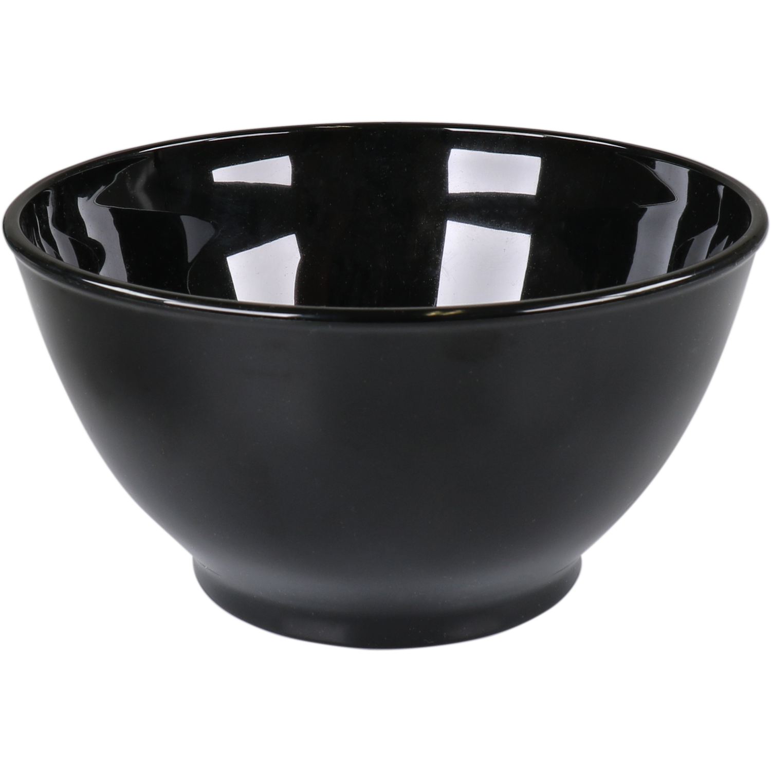 Ornamin - Échelle | réutilisable | incassable | SAN | rond | 800 ml | 90 mm | ∅170mm | noir | 10 pièces