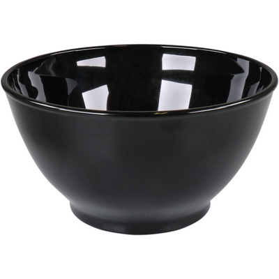 Ornamin - Échelle | réutilisable | incassable | SAN | rond | 800 ml | 90 mm | ∅170mm | noir | 10 pièces