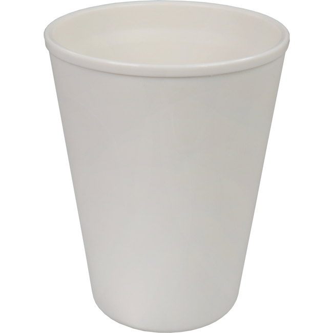 Circ -  | Beker | PP | reusable | dubbelwandig | 300ml | Ø93mm | wit | 48 stuks