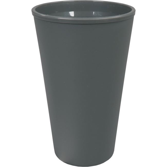 Circ - | Beker | PP | reusable | dubbelwandig | 400ml | 145mm | grijs | 48 stuks