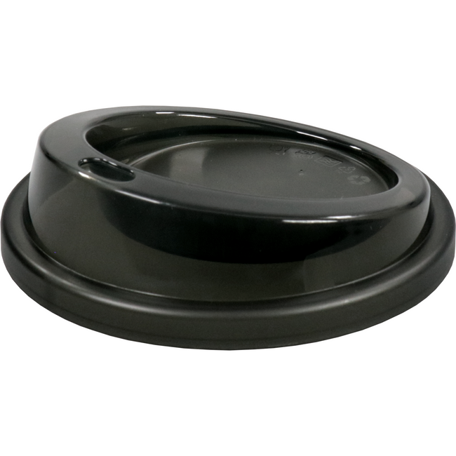 Circ -  Deksel | PP | rond | reusable | Ø96mm | 25mm | transparant/grijs | 48 stuks