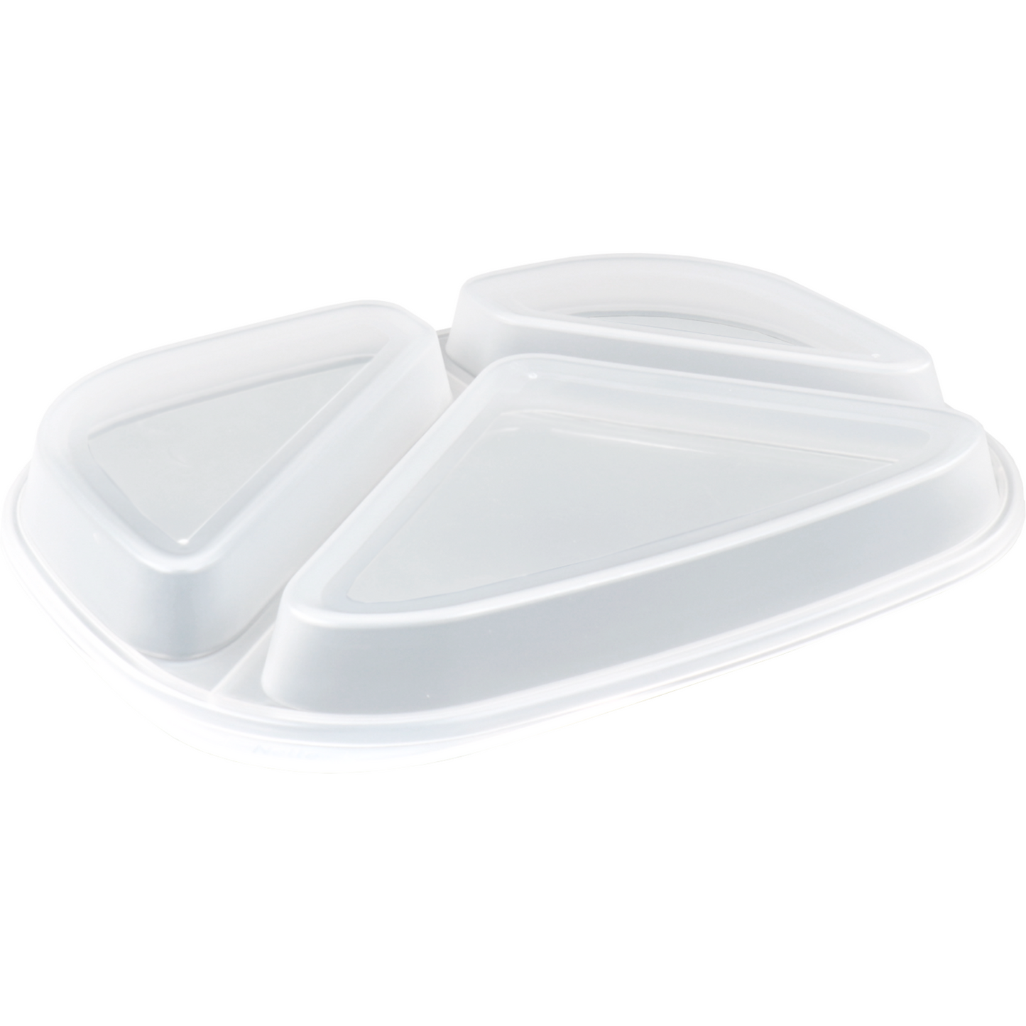 Circ - Deksel | menuschaal | PP | rechthoekig | reusable | 239.5x184.5x26.3mm | transparant | 48 stuks