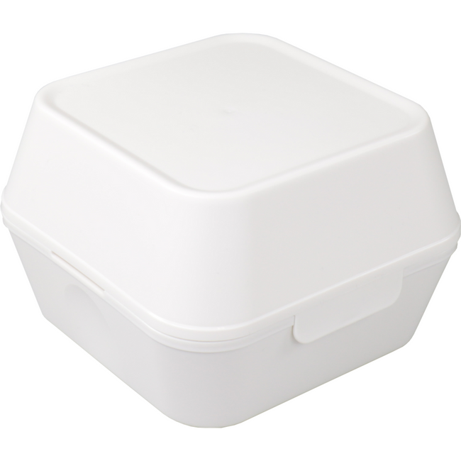 Circ -  Bak | PP | reusable | hamburgerbox | 125x125x102mm | wit | 48 stuks