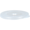 Circ -  Deksel | PP | rond | reusable | met gat | Ø90mm | transparant | 100 stuks