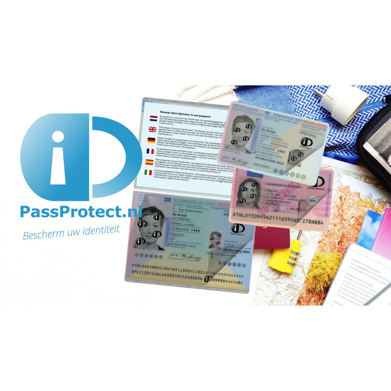 PassProtect -  Beschermfolie  voor paspoort
