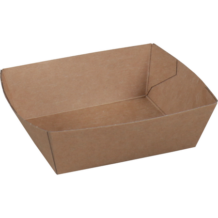 Klika -  Bak | Karton | A7 | snackbak | 90x70x35mm | bruin | 400 stuks